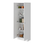 Armoire de rangement à double porte Virginia de FM Furniture, cinq étagères