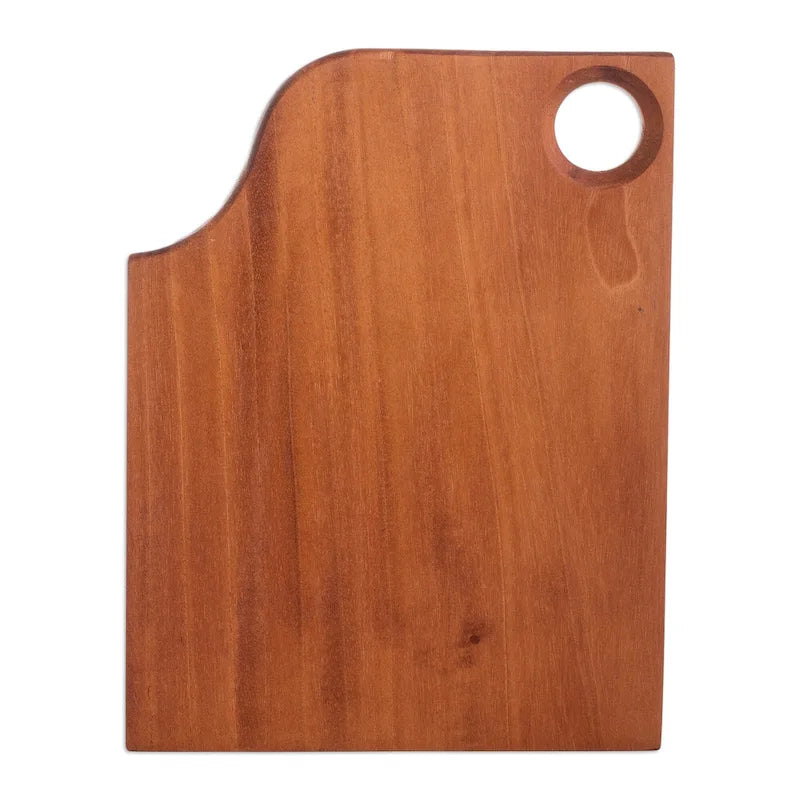 Planche à découper en bois Novica Handmade Family Delight