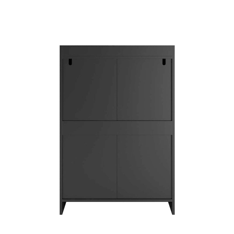 Buffet de salon, meuble de rangement à tiroirs