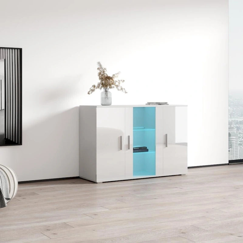 Buffet modulaire moderne 3D Soho S7 de 47 pouces