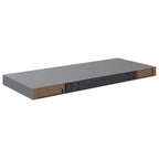 Étagères murales flottantes, 2 pièces, 23,6 x 9,3 x 1,5 cm, MDF - 23,6 x 9,3 x 1,5 cm (L x l x H)