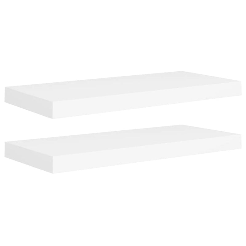 Étagères murales flottantes, 2 pièces, 23,6 x 9,3 x 1,5 cm, MDF - 23,6 x 9,3 x 1,5 cm (L x l x H)