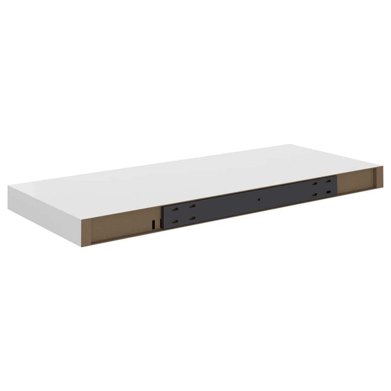 Étagères murales flottantes, 2 pièces, 23,6 x 9,3 x 1,5 cm, MDF - 23,6 x 9,3 x 1,5 cm (L x l x H)
