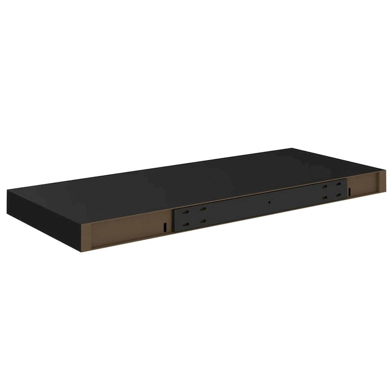 Étagères murales flottantes, 2 pièces, 23,6 x 9,3 x 1,5 cm, MDF - 23,6 x 9,3 x 1,5 cm (L x l x H)