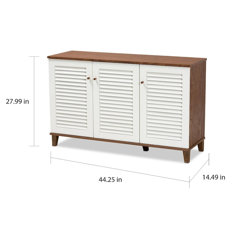 Meuble à chaussures à 8 étagères Carson Carrington Kaettilstorp