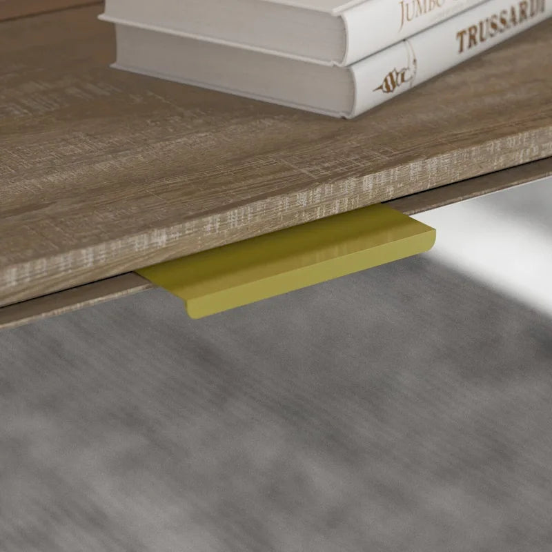 Coffre à chaussures FUFU&amp;GAGA à 3 niveaux avec tiroir miroir