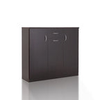 Meuble à chaussures contemporain Ekko à 10 étagères et 1 tiroir, par Furniture of America