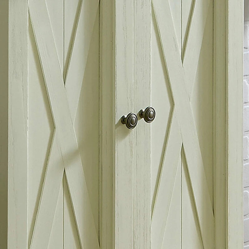 Garde-manger de cuisine blanc cassé Seaside Lodge