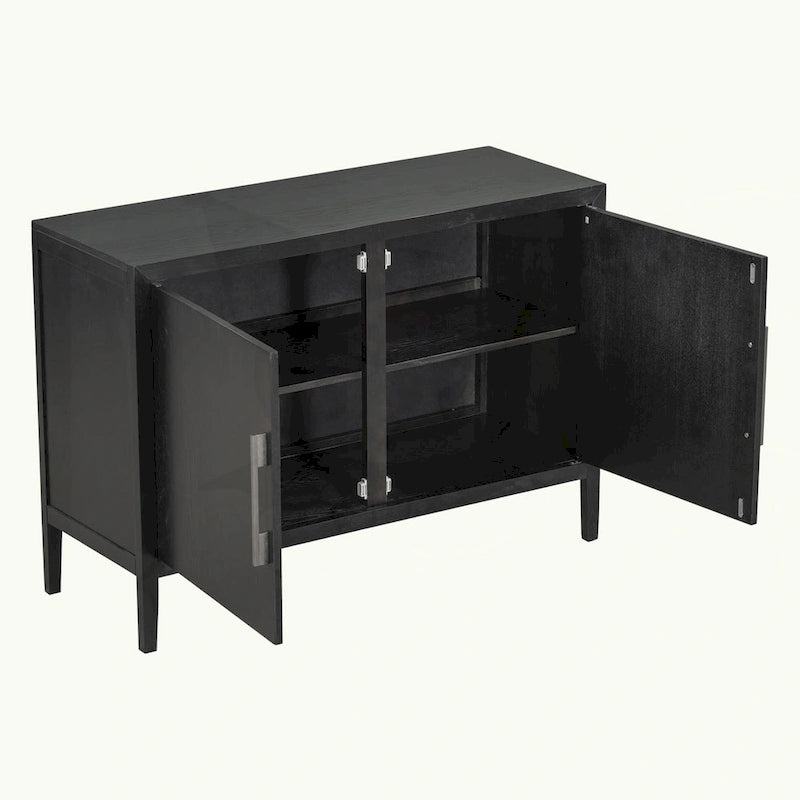 Armoire en bois à 2 portes