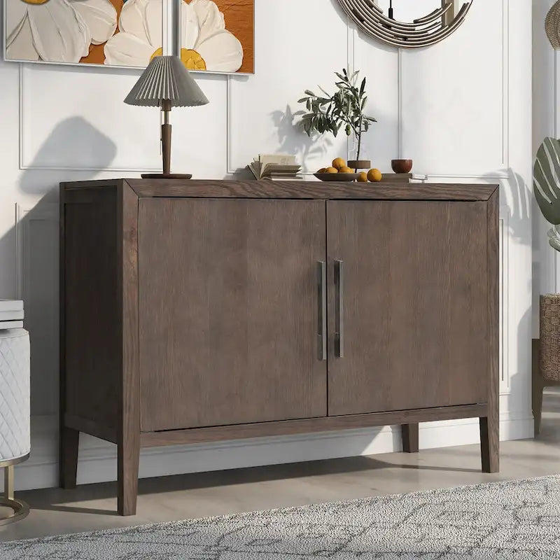 Armoire en bois à 2 portes
