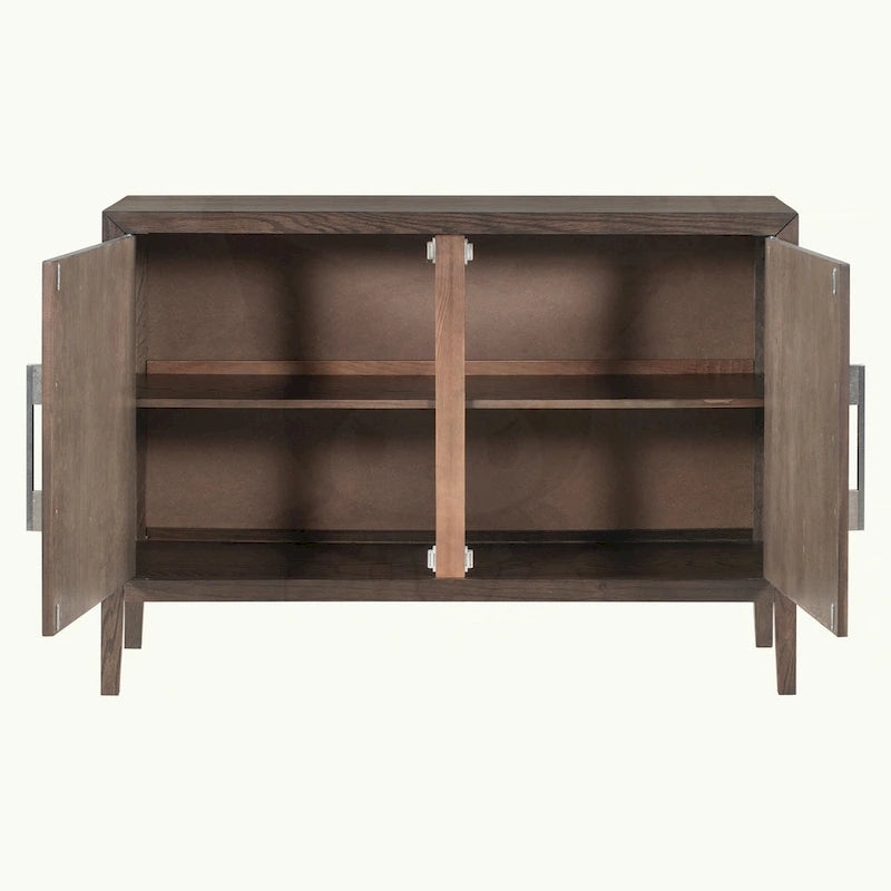 Armoire en bois à 2 portes