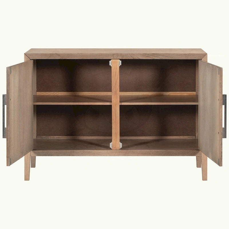 Armoire en bois à 2 portes
