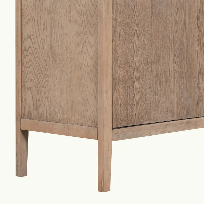 Armoire en bois à 2 portes