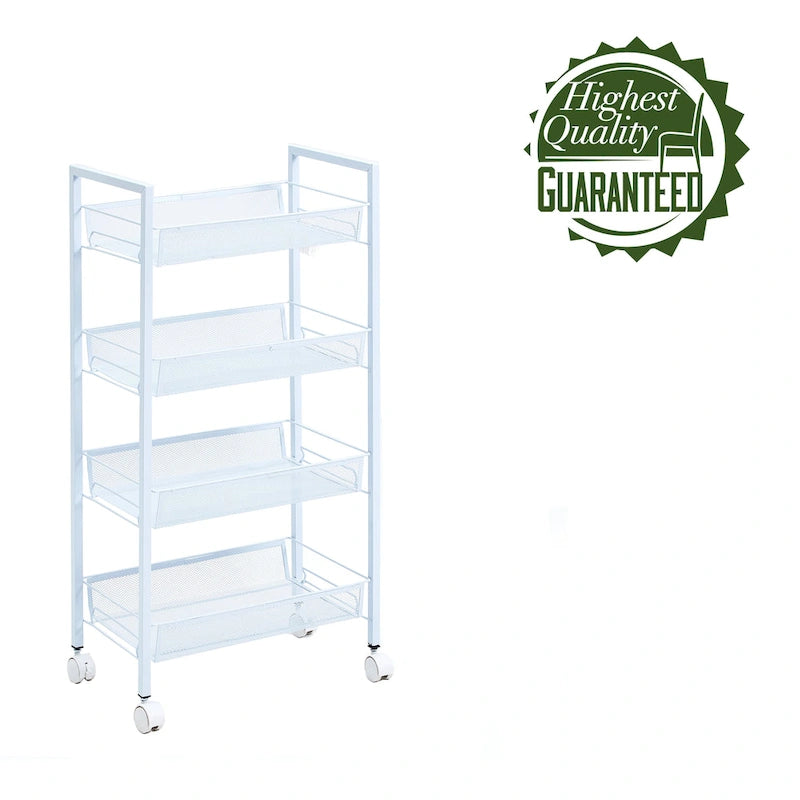 Chariot utilitaire de rangement et d'organisation à 4 niveaux Porthos Home Cason