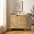 Buffet Art Leon en bois texturé avec rangement