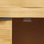 Buffet Art Leon en bois texturé avec rangement