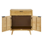 Buffet Art Leon en bois texturé avec rangement