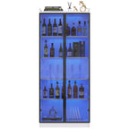 Meuble de salle à manger avec éclairage LED - Non applicable