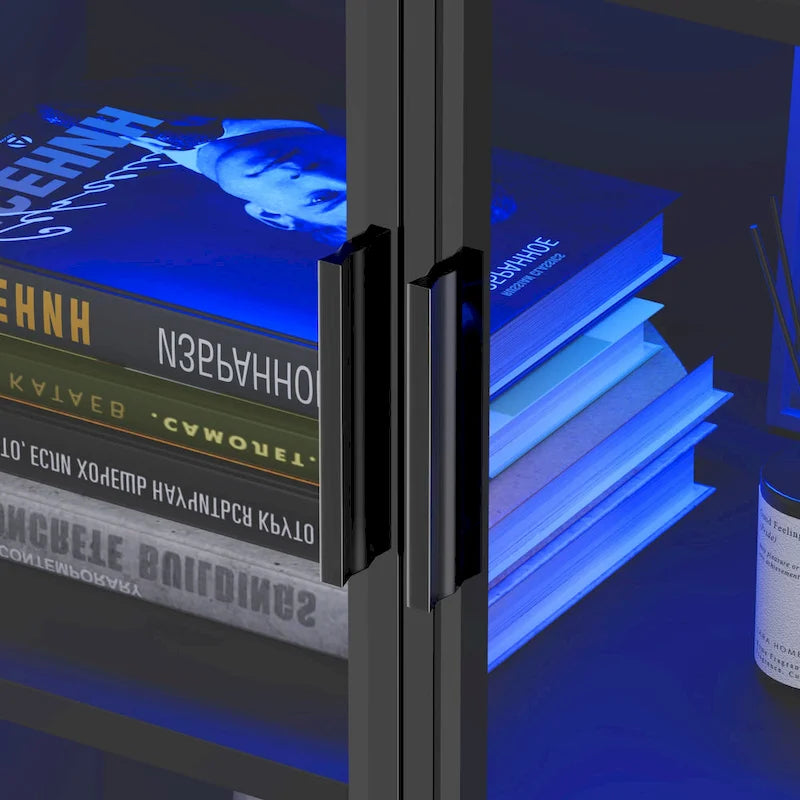 Meuble de salle à manger avec éclairage LED - Non applicable