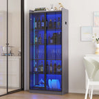 Meuble de salle à manger avec éclairage LED - Non applicable