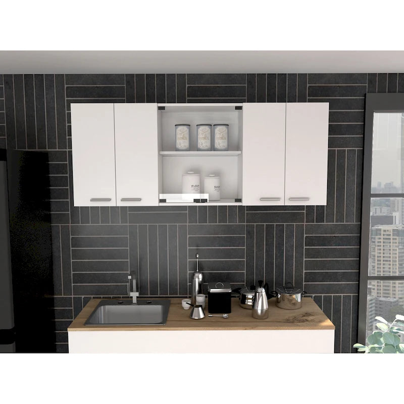 Meuble mural FM Furniture Yuma 150, deux armoires fermées