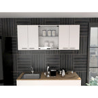 Meuble mural FM Furniture Yuma 150, deux armoires fermées