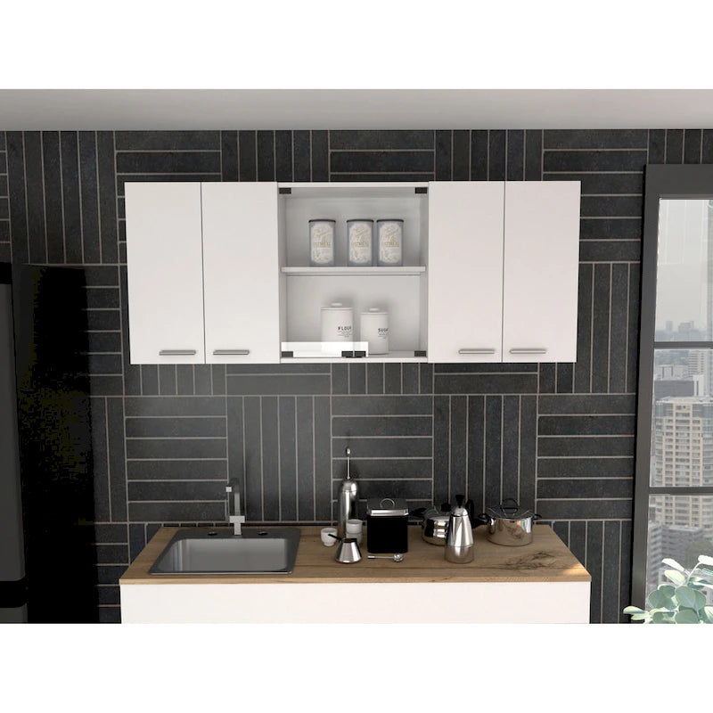 Meuble mural FM Furniture Yuma 150, deux armoires fermées