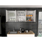 Meuble mural FM Furniture Yuma 150, deux armoires fermées