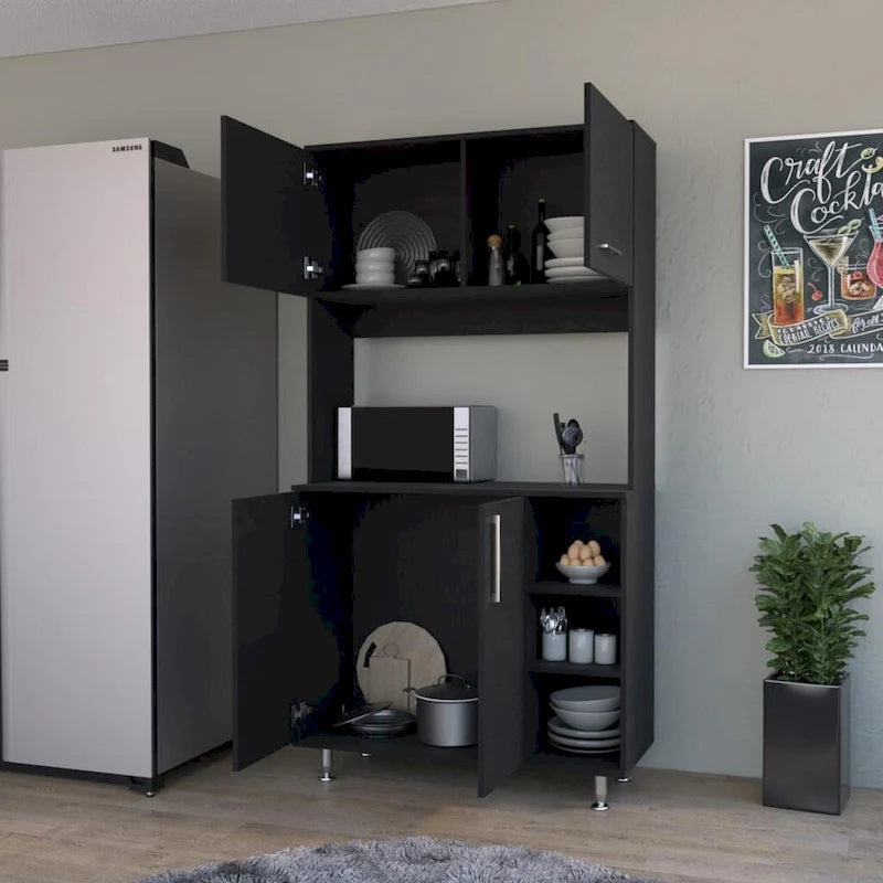 Armoire de rangement FM Furniture Colorado avec trois étagères ouvertes - Non disponible