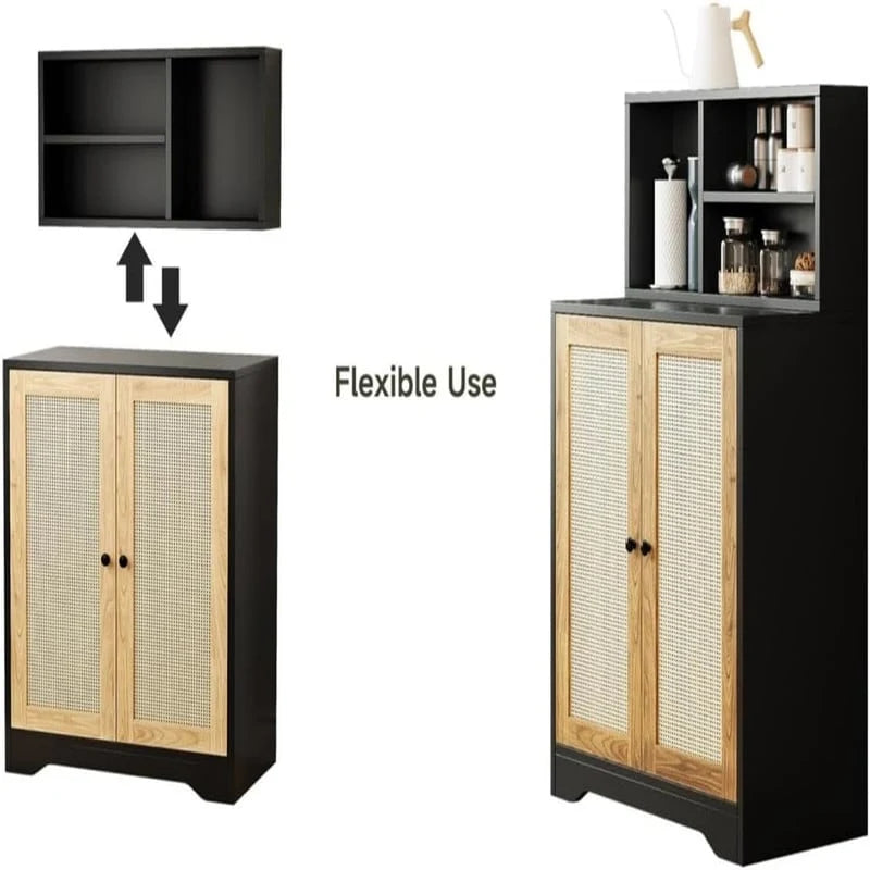 Buffet d'appoint à 2 portes - 15 po P x 27,56 po L x 47,24 po H