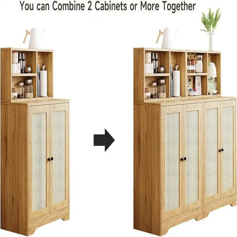 Buffet d'appoint à 2 portes - 15 po P x 27,56 po L x 47,24 po H