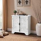 Meuble Art Leon rétro et romantique à motifs floraux