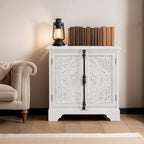 Meuble Art Leon rétro et romantique à motifs floraux