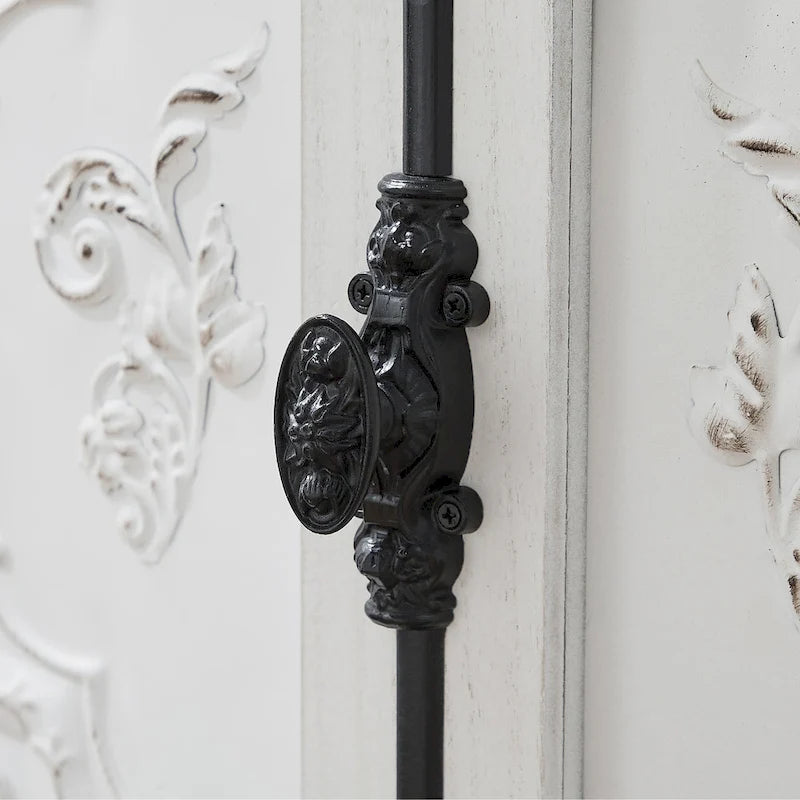 Meuble Art Leon rétro et romantique à motifs floraux