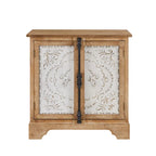 Meuble Art Leon rétro et romantique à motifs floraux