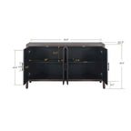 Buffet en bois à 4 portes - Non disponible