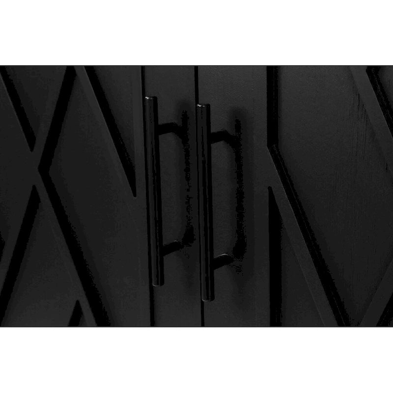 Buffet en bois à 4 portes - Non disponible