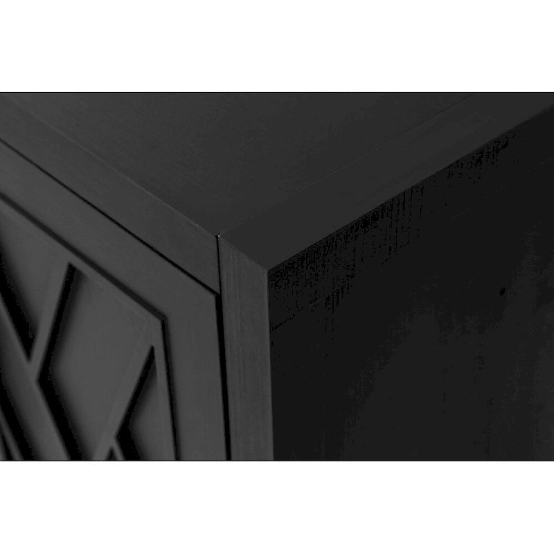 Buffet en bois à 4 portes - Non disponible