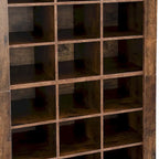 Console à chaussures élégante à 30 compartiments