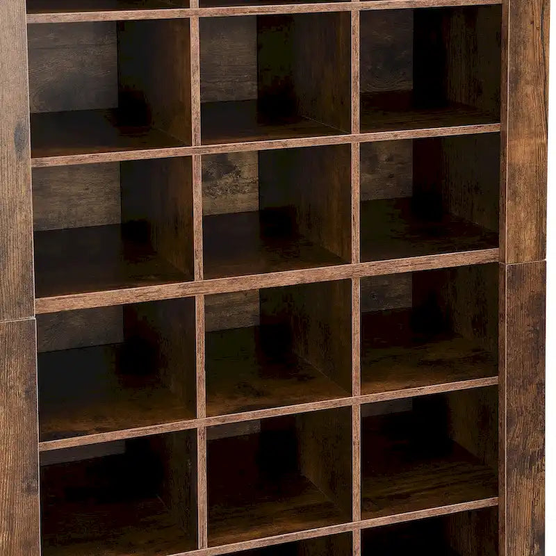 Console à chaussures élégante à 30 compartiments