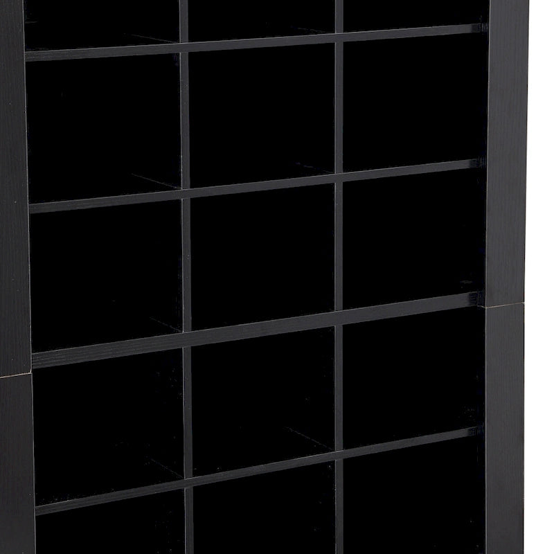 Console à chaussures élégante à 30 compartiments