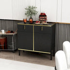 Buffet de cuisine Timechee, table d'appoint, meuble de rangement d'entrée
