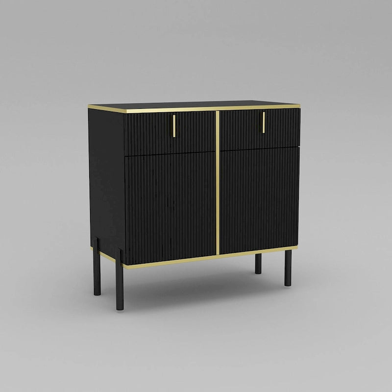 Buffet de cuisine Timechee, table d'appoint, meuble de rangement d'entrée