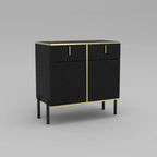 Buffet de cuisine Timechee, table d'appoint, meuble de rangement d'entrée