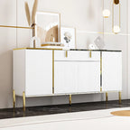 Buffet de cuisine Timechee, table d'appoint, meuble de rangement d'entrée