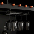 Buffet garde-manger blanc 78.9 avec tiroir porte-verres à vin et étagère