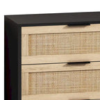 Armoire de rangement en rotin à 6 tiroirs de 59,06 L