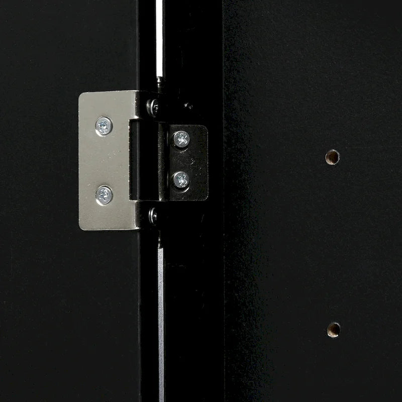 Armoire de rangement triangulaire pour salle de bain avec étagères réglables