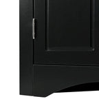 Armoire de rangement triangulaire pour salle de bain avec étagères réglables