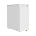 Meuble de rangement de salle de bain TUHOME Ventus avec plateau relevable et tiroir